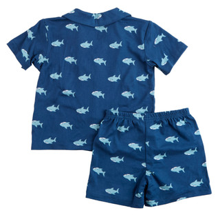 Thumbnail 3: Cutie Pie Baby Toddler Boys 2 Pc Pajama Shorts Set 