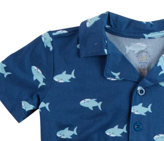 Thumbnail 4: Cutie Pie Baby Toddler Boys 2 Pc Pajama Shorts Set 