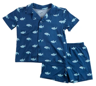 Thumbnail 1: Cutie Pie Baby Toddler Boys 2 Pc Pajama Shorts Set 