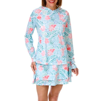 Thumbnail 4: REEL LEGENDS Women's Tropical Performance Skort 