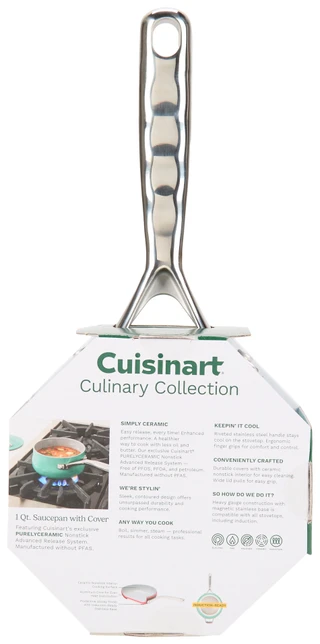 Thumbnail 2: CUISINART 1 Qt. Saucepan w/ Cover 