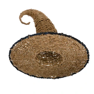 Thumbnail 4: Caribbean Joe Natural Woven Witch Hat Home Decor 