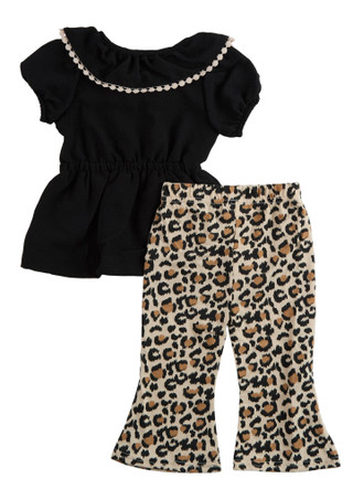 Thumbnail 2: RACHEL ZOE Baby Girl 2 Pc Pants Set 