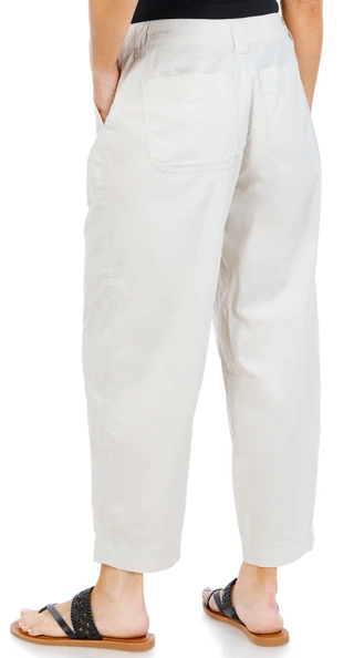 Thumbnail 3: Democracy Womens Poplin Barrel Leg Pants 