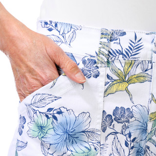 Thumbnail 2: SUPPLIES BY UNIONBAY Womens Alix Twill Print Shorts 