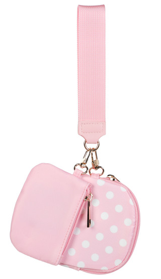 Thumbnail 2: Urban Expressions 2 Pc Wristlet Pouch Set with Polka Dot Coin Purse 