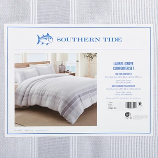 Thumbnail 2: Southern Tide Twin Size 2 Pc Laurel Grove Comforter Set 
