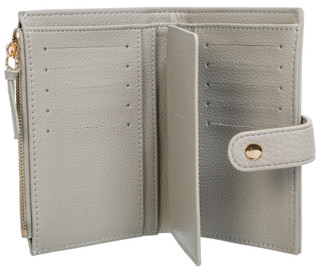 Thumbnail 3: Urban Expressions Snap Closure & Zip Pocket Wallet 