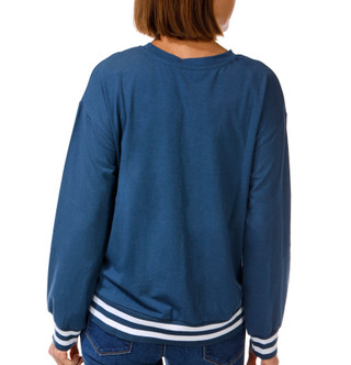 Thumbnail 4: Magical Season Petite Long Sleeve Tailgate Season Top 