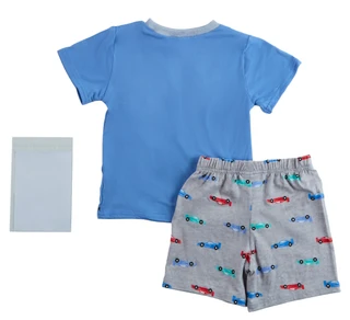 Thumbnail 3: Cutie Pie Baby Toddler Boys 3 Pc Pajama Shorts Set 