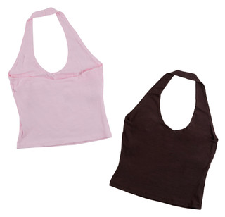 Thumbnail 2: Pink Rose Juniors 2 Pk Halter Tops 