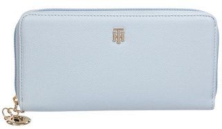 Thumbnail 1: Tommy Hilfiger Zip Around Wallet with Logo Charm 
