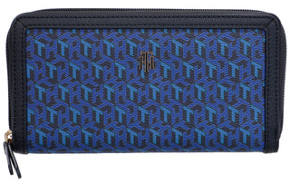 Thumbnail 1: Tommy Hilfiger Monogram Zip Around Wallet 