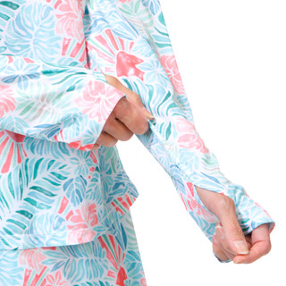 Thumbnail 3: REEL LEGENDS Women's Long Sleeve Hooded Performance Top 