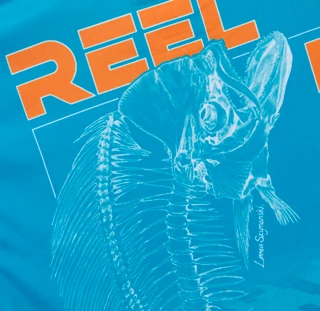 Thumbnail 5: REEL LEGENDS Boys Long Sleeve Digital Mahi UPF Shirt 