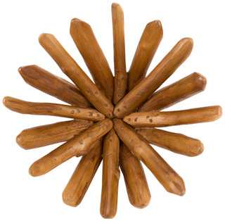 Thumbnail 2: 14x8 Teak Branch Bowl 