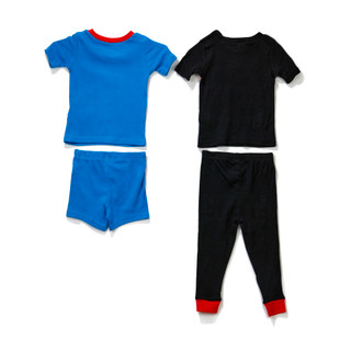 Thumbnail 2: Spiderman Toddler Boy's 4 Pc Spiderman Graphic Tee Set 