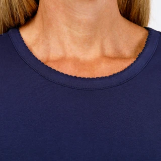 Thumbnail 4: Coral Bay Women's Short Sleeve Crew Neck Cotton Tee 