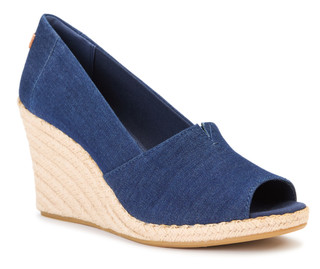 Thumbnail 1: Toms Womens Michelle Slip-On Wedges 