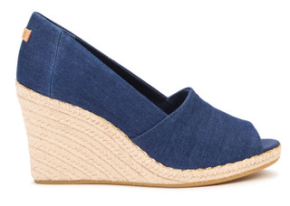 Thumbnail 2: Toms Womens Michelle Slip-On Wedges 
