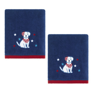 Thumbnail 1: AVANTI 2 Pk Pawtriot Hand Towel Set  