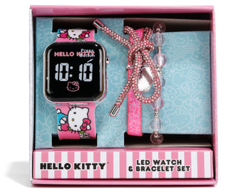Thumbnail 2: Hello Kitty Girls LED Watch & Bracelet Set 