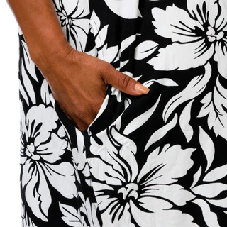 Thumbnail 3: HARLOW & ROSE Plus Sleeveless Print Swing Dress 