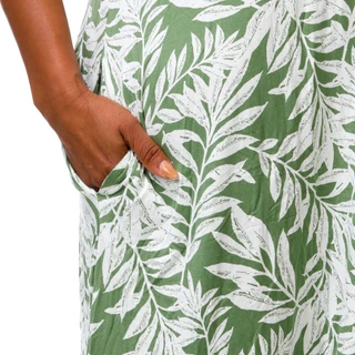 Thumbnail 3: HARLOW & ROSE Plus Sleeveless Print Swing Dress 