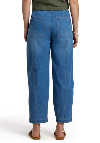 Thumbnail 3: SUPPLIES BY UNIONBAY Womens Bryce Drapey Denim Pant 