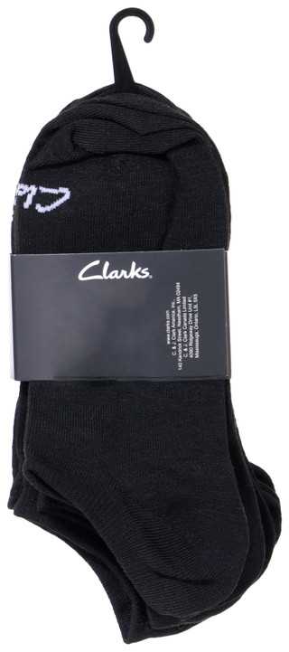 Thumbnail 2: Clarks Women's 6 Pk Athletic Low Cut Socks 
