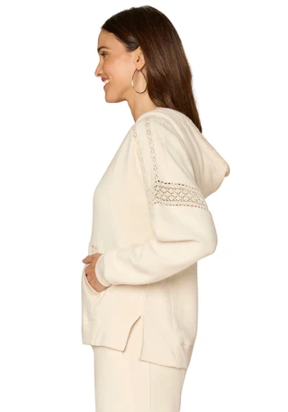 Thumbnail 4: Democracy Petite Half Placket Mixed Media Top 
