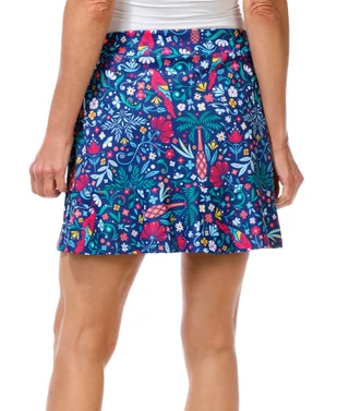 Thumbnail 4: REEL LEGENDS Women's Floral Performance Skort 