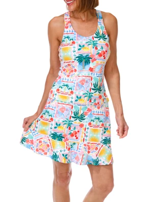 Thumbnail 5: REEL LEGENDS Women's Tropical Performance Skort 