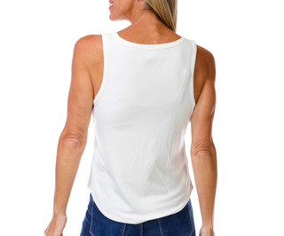 Thumbnail 2: FLAG & ANTHEM Women's Ribbed Notch Front Tank 