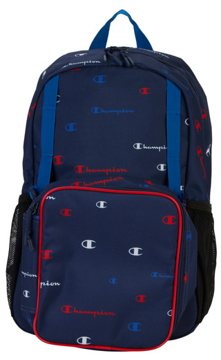 Thumbnail 1: Champion Durable Backpack w/ Detachable Lunch Box 
