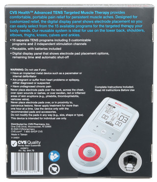Thumbnail 2: CVS Health Advanced TENS Targeted Muscle Therapy 