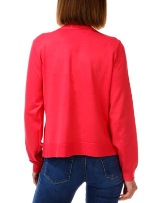 Thumbnail 2: ADRIENNE VITTADINI Juniors Soutache Flower Open Cardigan 