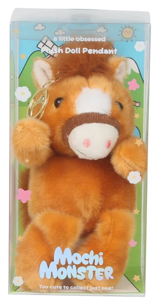 Thumbnail 1: A Little Obssessed Mochi Monster Highland Plush Doll Pendant 