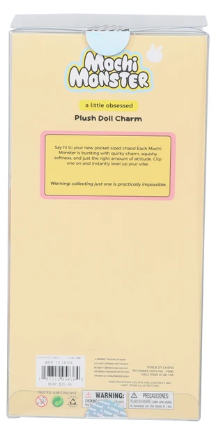 Thumbnail 2: A Little Obssessed Mochi Monster Highland Plush Doll Pendant 