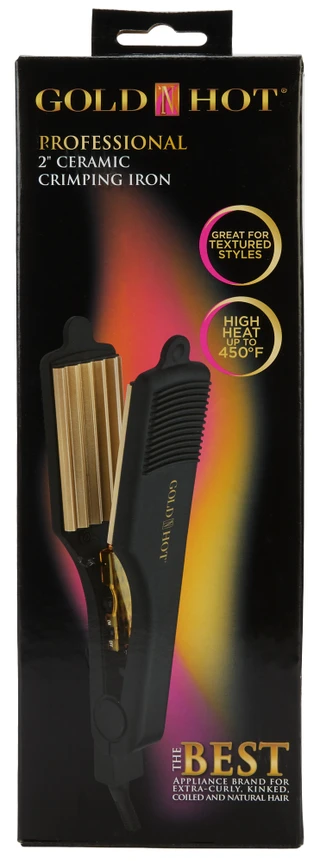Thumbnail 2: Gold 'N Hot Professional Ceramic Crimping Iron 