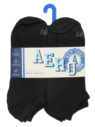 Thumbnail 2: Aeropostale Men's 20 Pk Low Cut Socks 