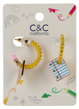 Thumbnail 1: C&C Califnornia Back-to-School Earrings 