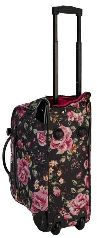 Thumbnail 2: Bebe Giselle Floral Rolling Duffel Bag 
