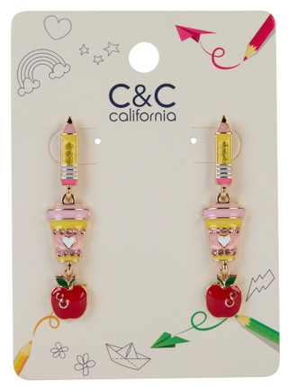 Thumbnail 1: C&C Califnornia Back-to-School Earrings 