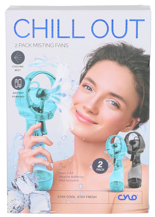 Thumbnail 1: Cylo Chill Out 2 Pk Misting Fans 