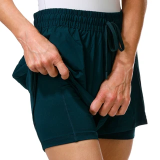 Thumbnail 2: Leg3nd Women's Active Cell Pocket Layered Running Shorts 
