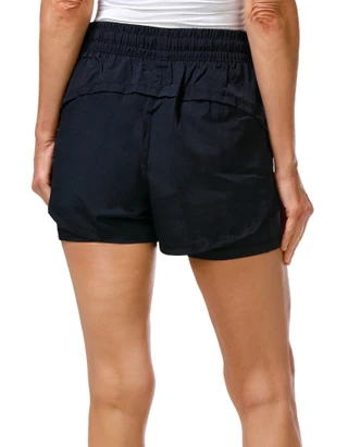 Thumbnail 3: Leg3nd Women's Active Cell Pocket Layered Running Shorts 
