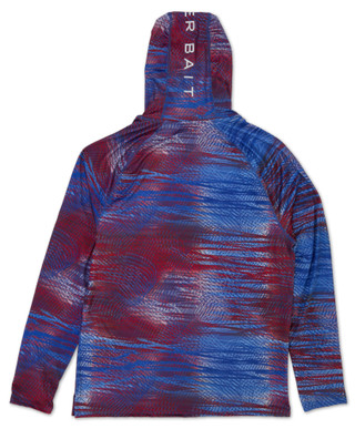 Thumbnail 2: SILVER BAIT Men's Active Americana Spirals Hoodie  
