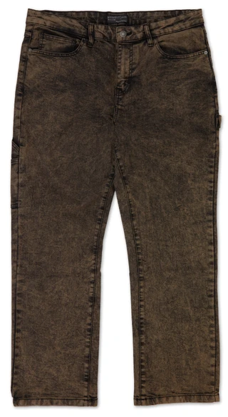 Thumbnail 1: Retrofit Men's 6 Pocket Relaxed Straight Leg Jeans 