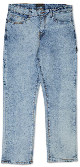 Thumbnail 1: Retrofit Men's 6 Pocket Relaxed Straight Leg Jeans 